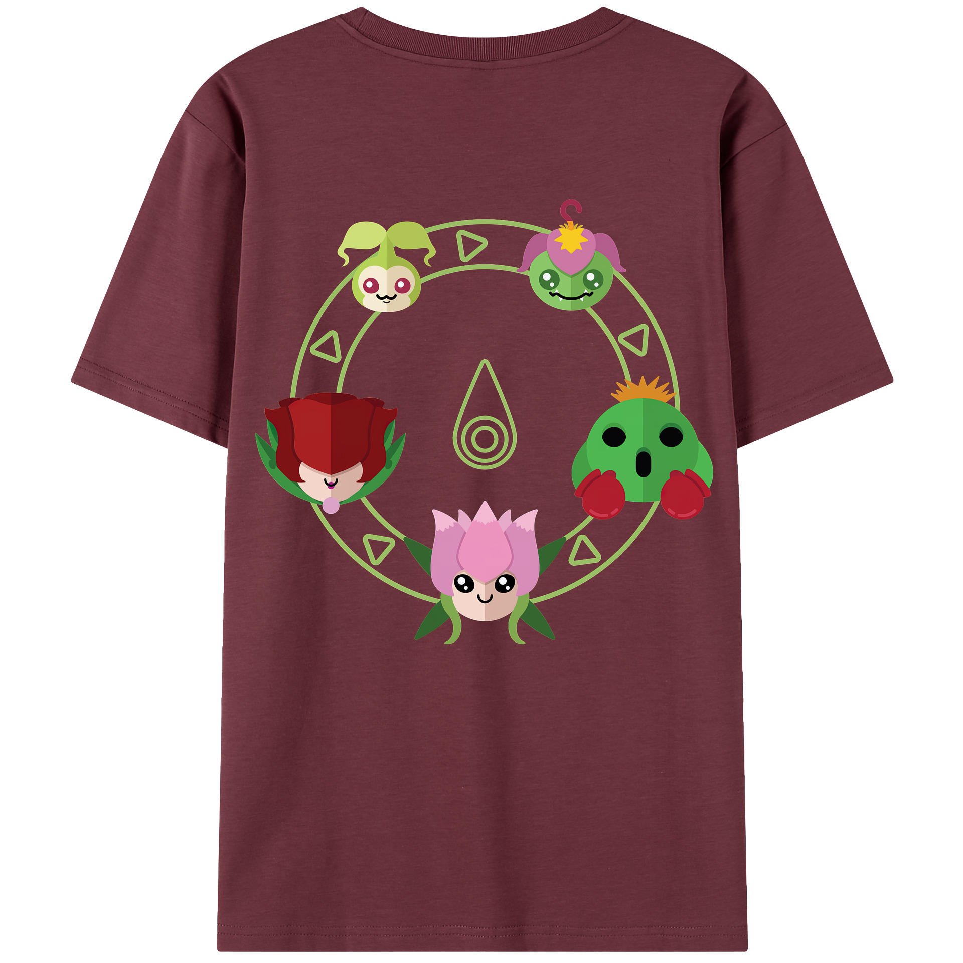 （画像用） Digimon デジタルモンスター/デジモン 綿100％半袖Tシャツ（背面プリント）